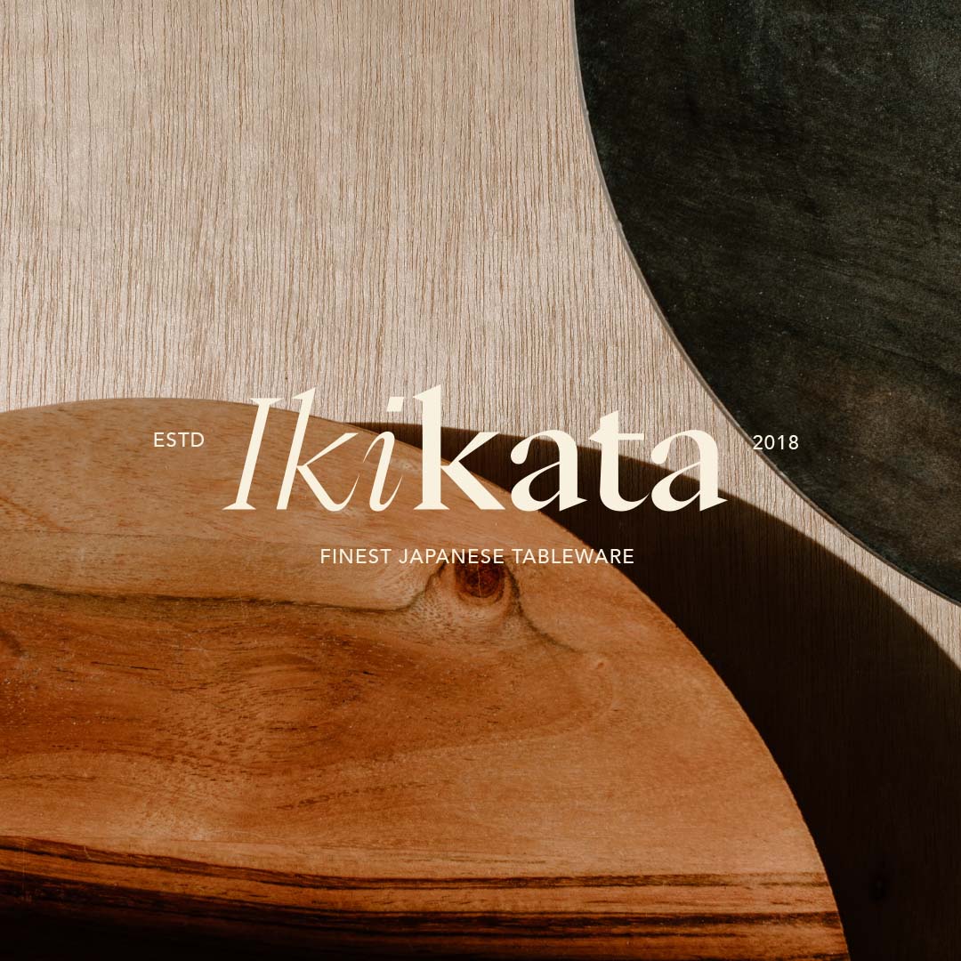 Ikikata logo brand design