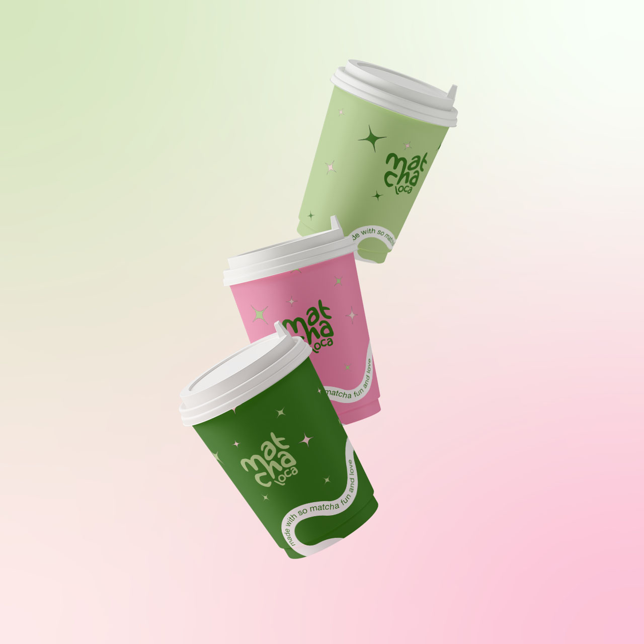 Matcha Loca logo design